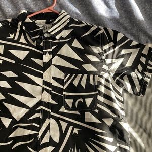 Mens Casual Button Down Shirt